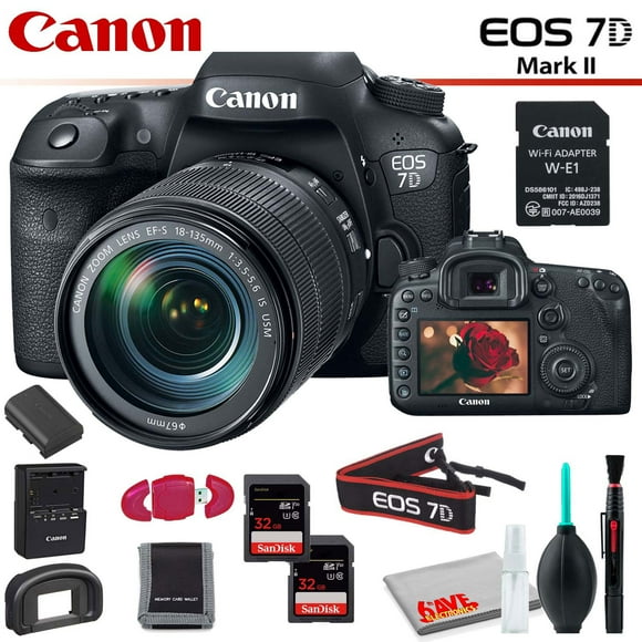 DA-CF-32GB-R Memory Card Canon EOS 7D Digital Camera Accessory Kit Includes SDLPE6 Battery DA-CF-32GB-R Memory Card Canon EOS 7D Digital Camera Accessory Kit Includes SDLPE6 Battery